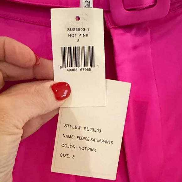 Generation Love Fuchsia Wide Leg Pants - Picture 2 of 4